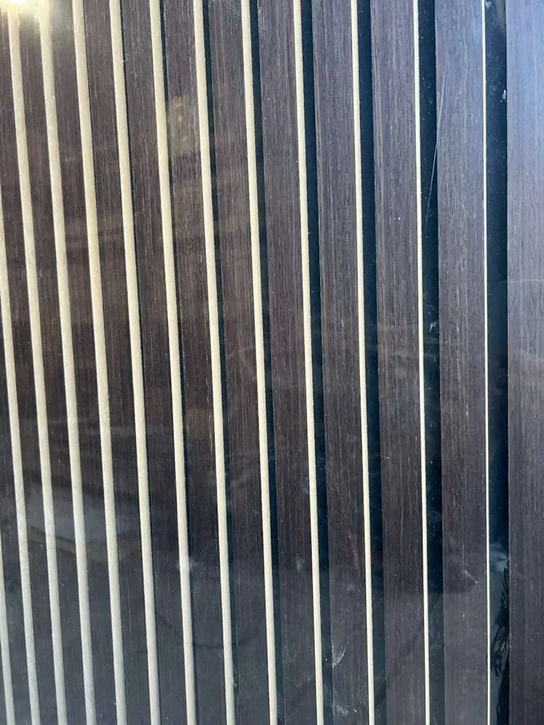[WA104] WOODEN ACOUSTIC WALL PANEL/ Dark Brown(117C)