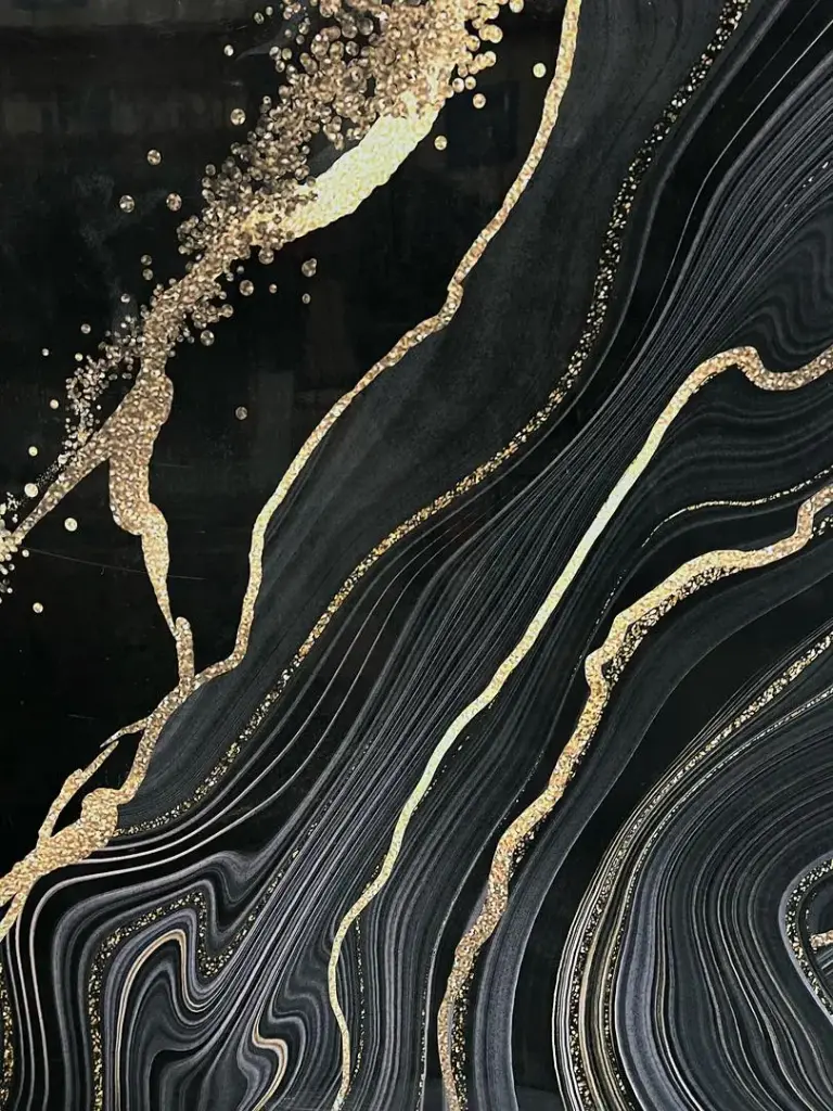 UV MARBLE SHEET- GILT SERIES/ DY2427