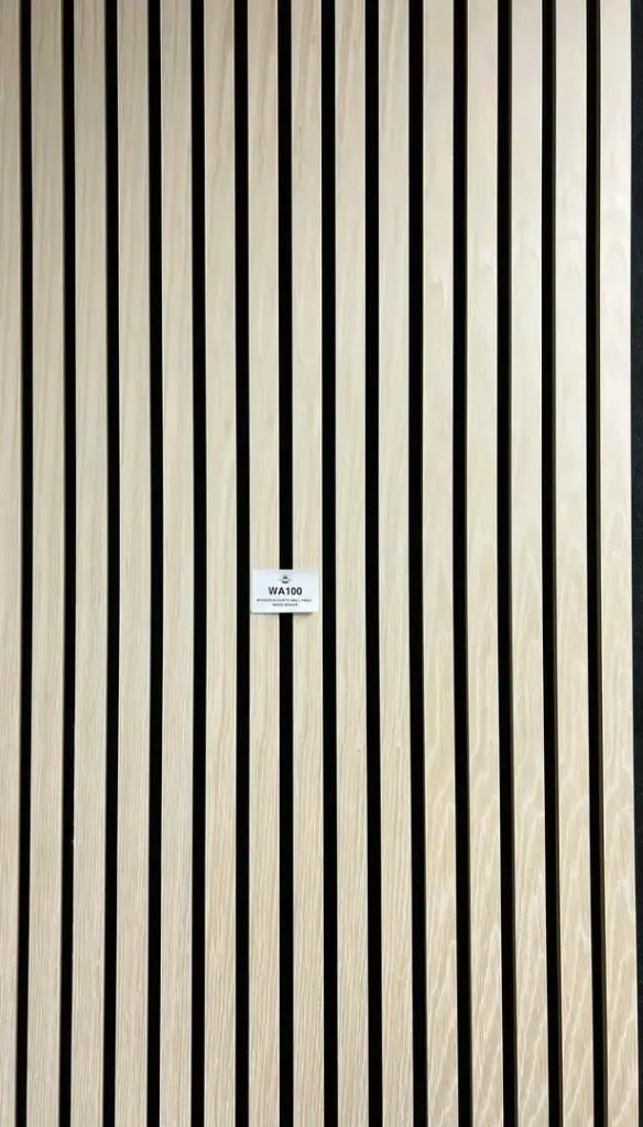 [WA100] WOODEN ACOUSTIC WALL PANEL/ WHITE OAK