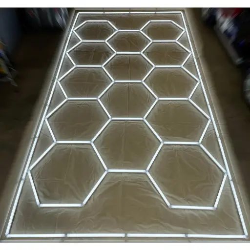[LL001] HEXAGON LED LIGHTS FOR CEILING 16 X 8 Feet
