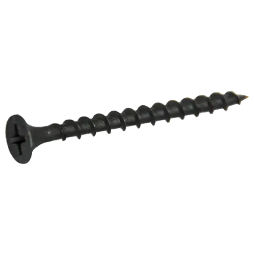 [HW011] BLACK WOOD SCREW 4.2 X 50 MM (1.97 INCH)