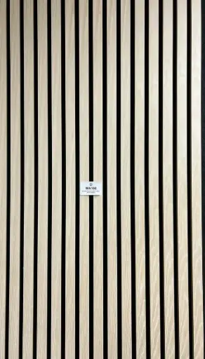 [WA100] WOODEN ACOUSTIC WALL PANEL/ WHITE OAK